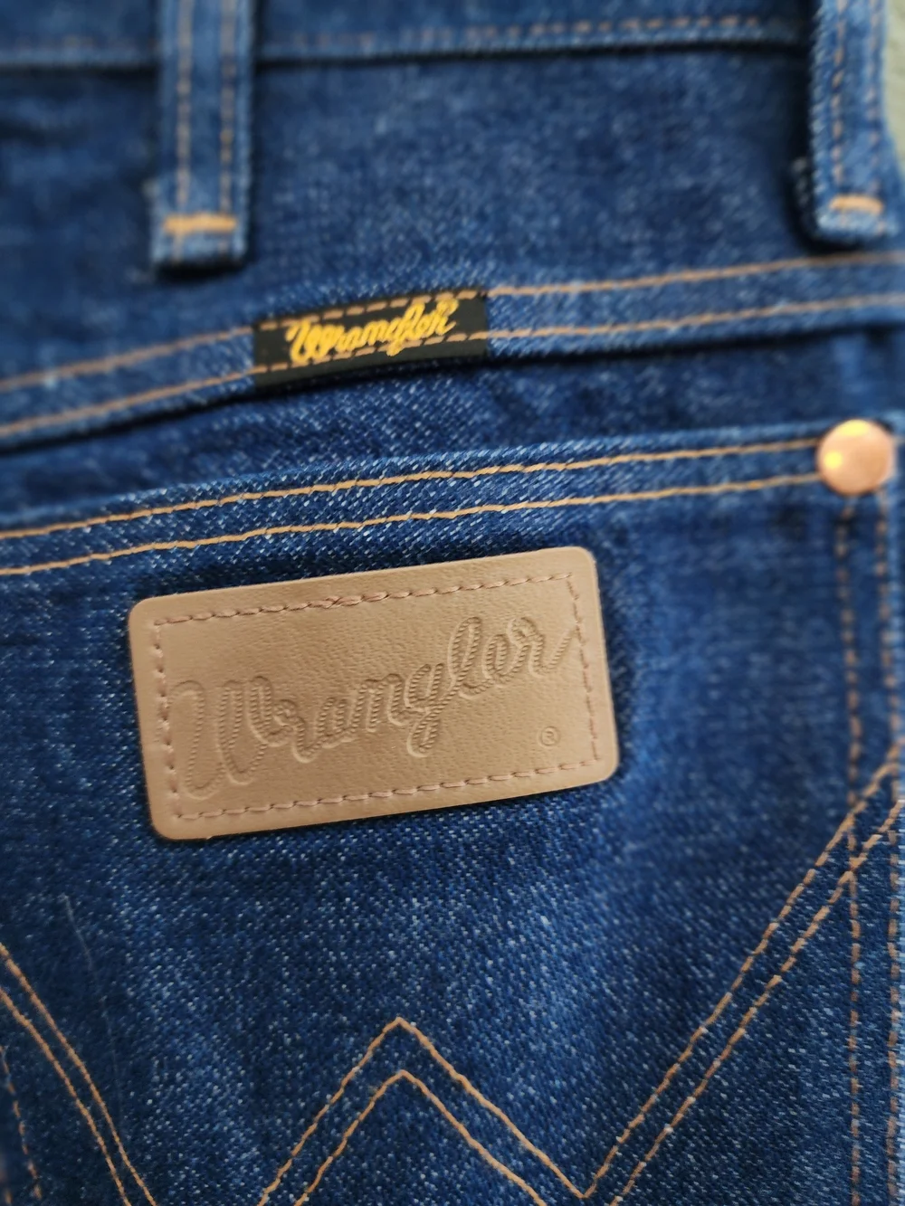 Wrangler Cowboy Cut 936DEN Slim Fit Jeans 31x34 Dark Wash